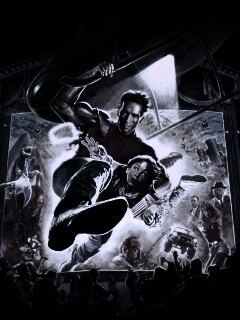 Последний герой боевика обои