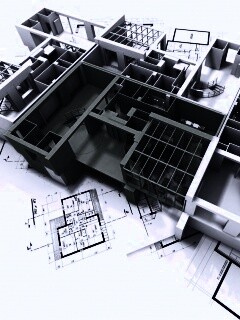 Макет дома обои