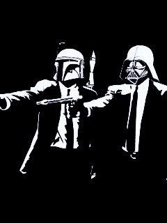 Pulp Fiction в стиле Star Wars обои