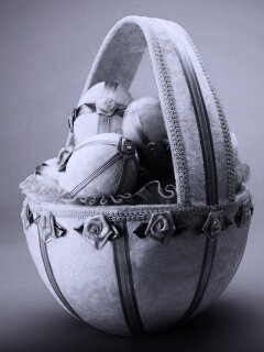 Пасхальная корзиночка обои