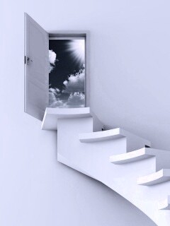 Лестница в небо обои