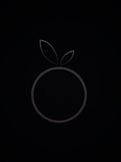 Стилизованная апельсинка обои