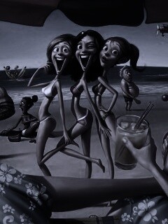 На пляжу ляжу) обои