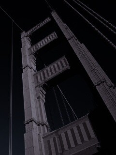 Опора моста Золотые Ворота обои