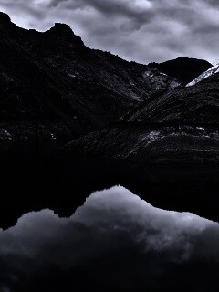 Горное озеро обои