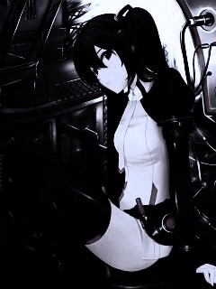 Девушка в наушниках обои