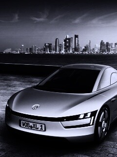 Очень красивый концепткар от фольксваген обои