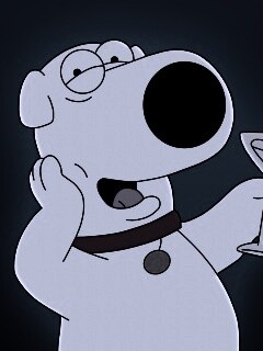 Браян с бокалом мартини обои