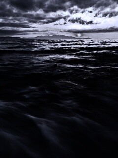 Красивый горизонт на море обои