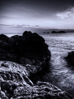 Закат на море обои