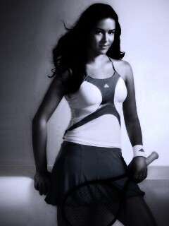 Анна иванович в форме от Adidas обои