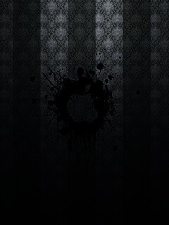 Логотип Apple на обоях обои