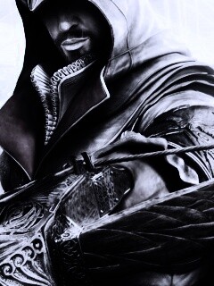 Ассасин с арбалетом обои