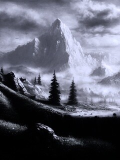 Сказочный водопад обои