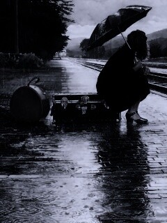 В ожидании поезда обои