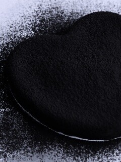 Шоколадное сердце обои