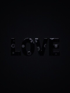 Любовь в минимализме обои