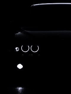 Чёрный BMW обои