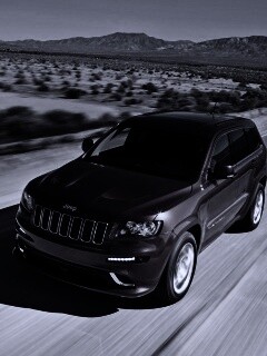 Красный Jeep обои