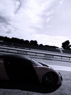 Marussia на треке обои