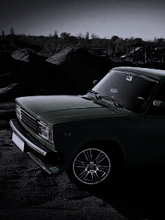 Кислотные жигули обои