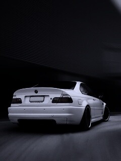 Белый БМВ обои