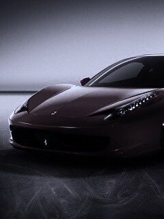 Огненный феррари обои