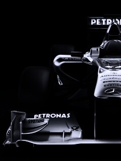 Болид Мерседес обои