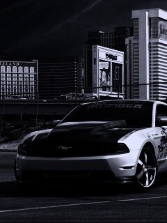 Тюнингованный Форд Мустанг обои