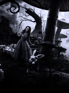 Алиса в стране чудес обои