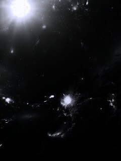 Зеленая туманность обои