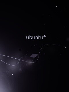 Сиреневые обои Ubuntu обои