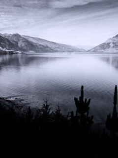 Безмятежное озеро в Новой Зеландии обои