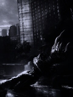 Руины статуи свободы обои