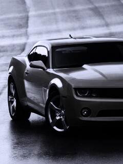 Шевроле Камаро на трассе обои