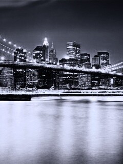 Огни ночного города обои