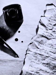 Мятое письмо обои