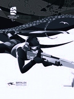 Олимпиада в Ванкувере 2010: Биатлон обои