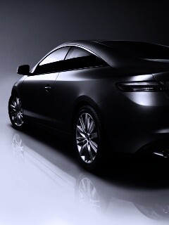 Рено Лагуна: вид сзади обои