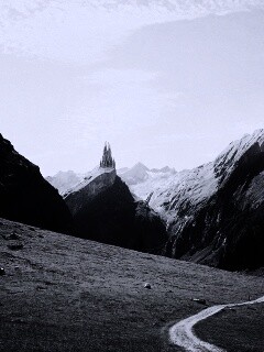 Храм в горах обои