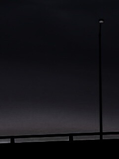 Одинокий фонарь обои