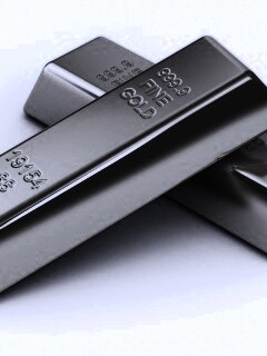 Настоящее золото в слитках обои