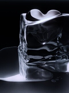 Сердце оттаивает обои