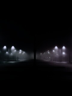 Радужные огни обои