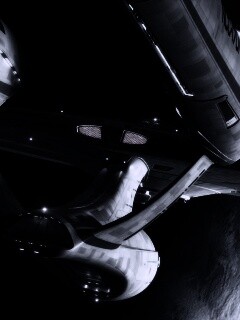 Космический корабль Enterprise из Star Trek обои