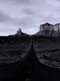 Дорога в пустыне обои