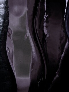 Цветные линии на стекле обои