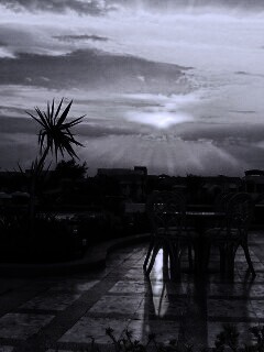 Закат в Хургаде обои