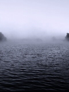 Речной туман обои