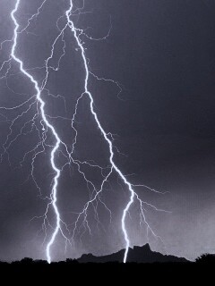 Двойная молния обои